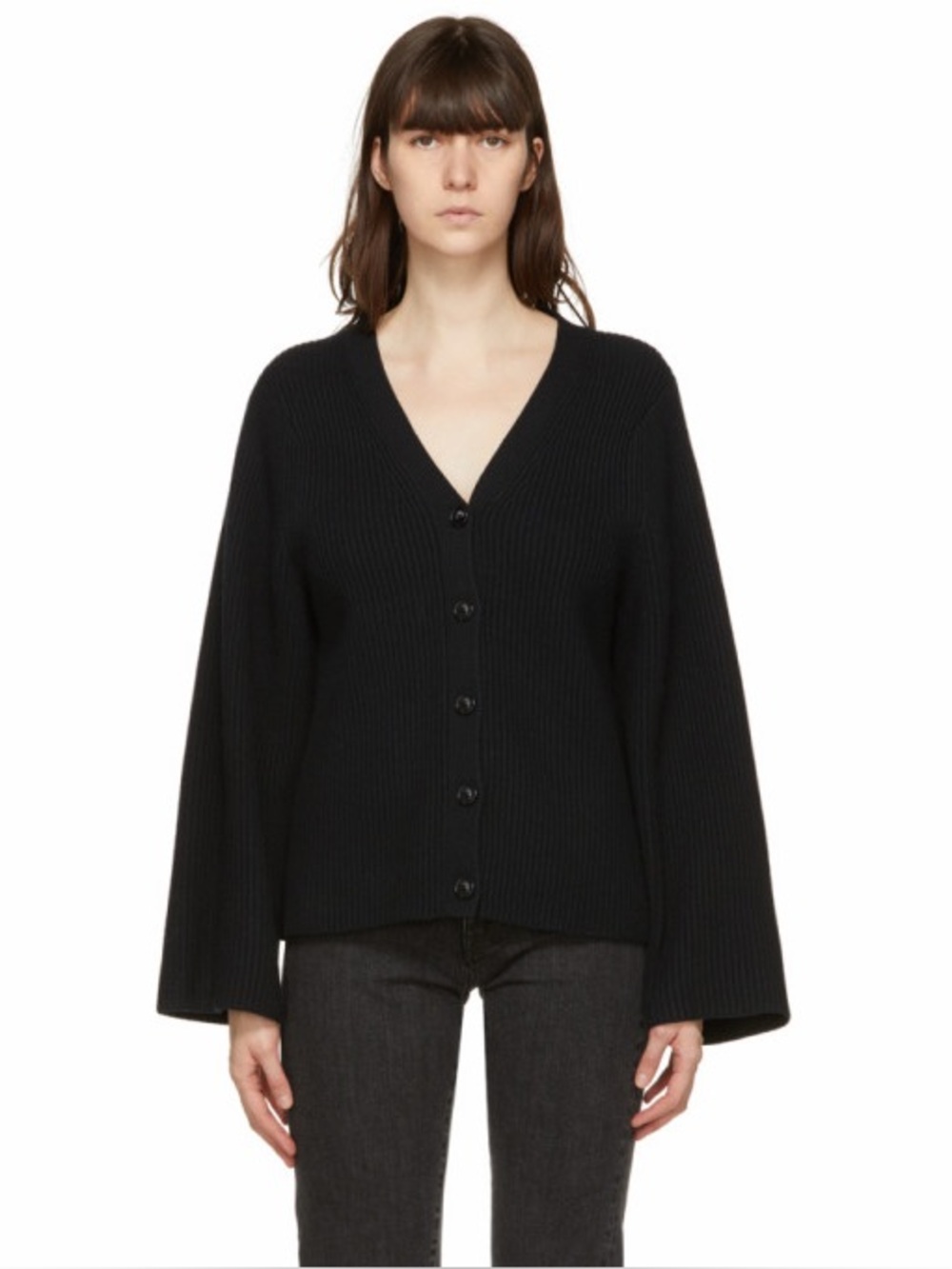 Toteme Black Cardigan